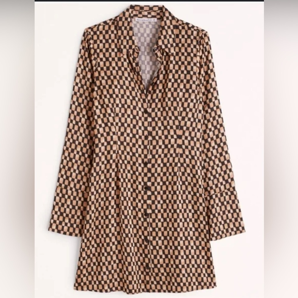 Abercrombie & Fitch '70s Print Dress